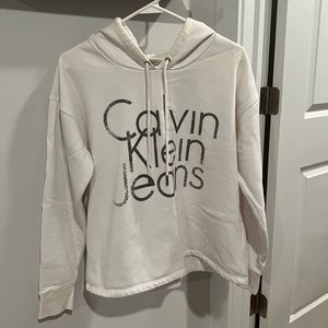 Calvin Klein Jeans lounge hoodie. Side medium.